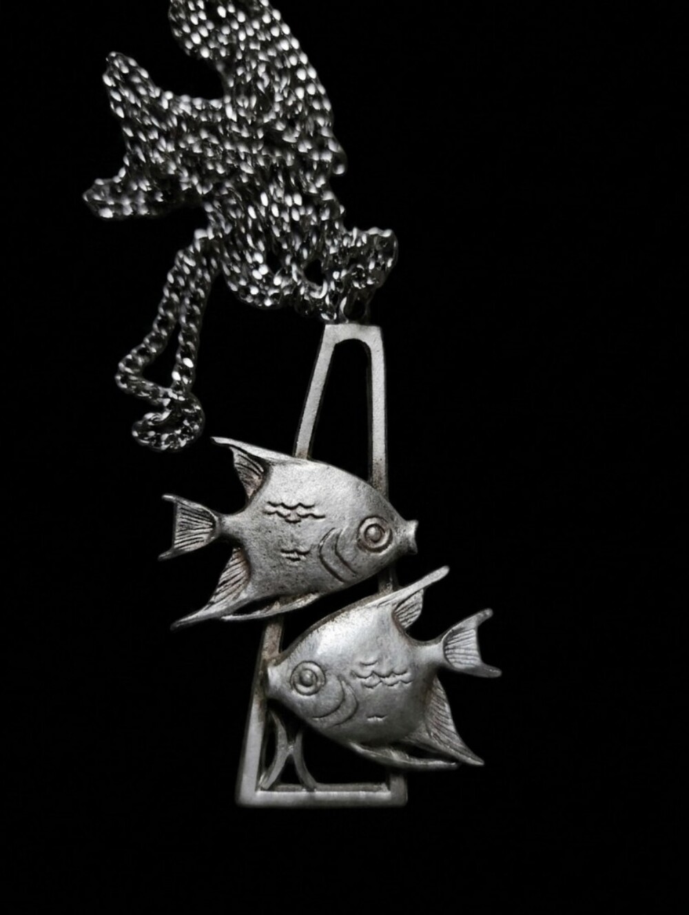 Vintage PISCES Pendant